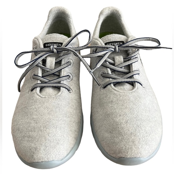 Giesswein Merino Wool Runners Light Gray Women’s Size EU 39 US 8 Sneakers - Picture 5 of 7